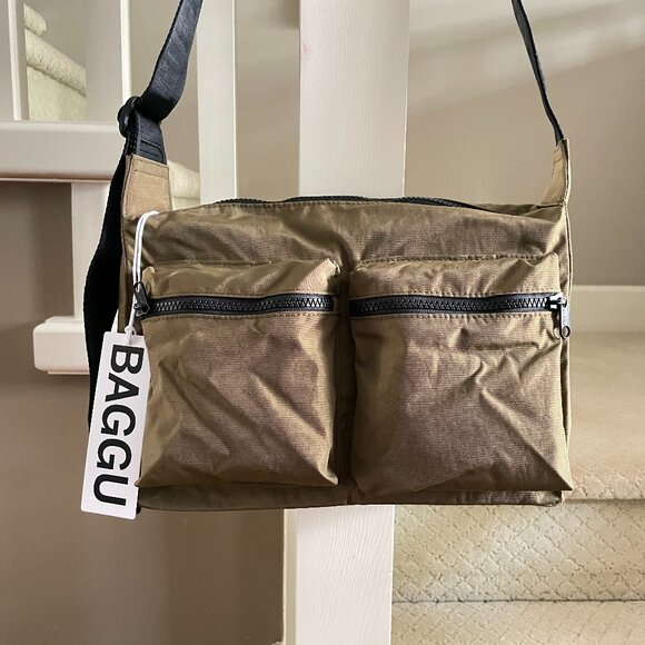 NWT Baggu Medium Cargo Crossbody - Seaweed - Picture 5 of 7